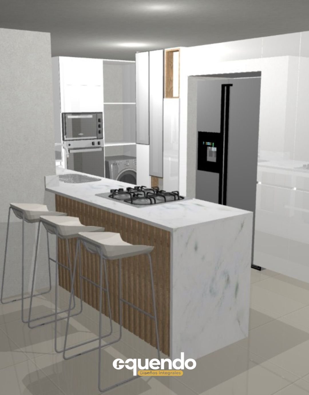 Detalle de organización interna de cajones